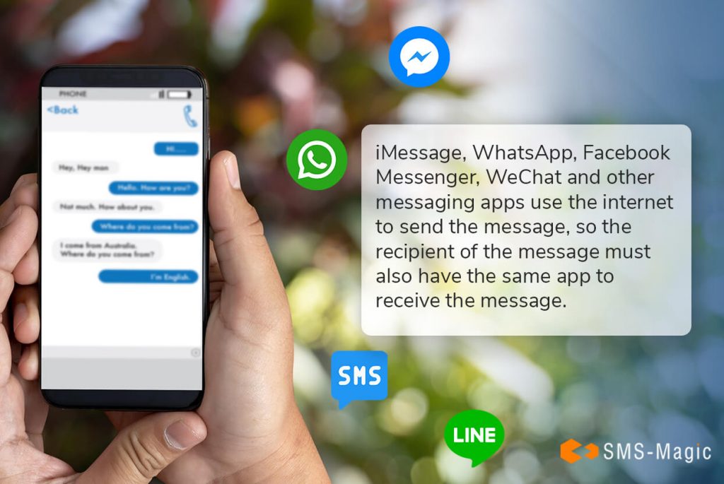 What About iMessage, WhatsApp and the Other Services